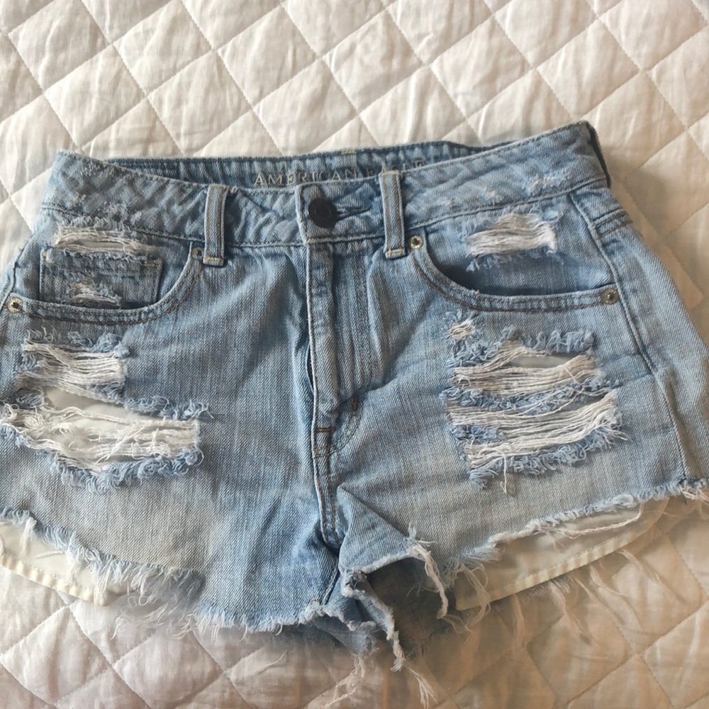 Denim shorts-2 pairs